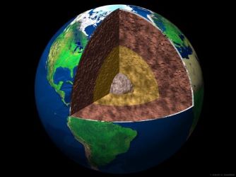 terra tem nucleo de ferro